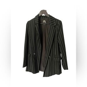 Black and white striped blazer from Dynamite size Medium